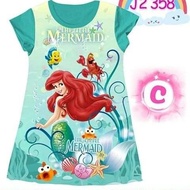 J2 358C Girl Dress~ The Little Mermaid