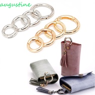 AUGUSTINE Clips Hook Keychain 5Pcs/lot Openable Metal Round Buckles