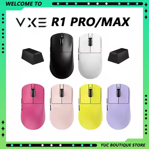 Vgn Vxe Dragonfly R1 R1 Se Pro Max Lightweight Gaming Mouse Bluetooth Wireless Mouse Paw3395 Pc Cust