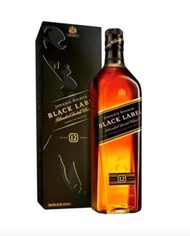 Johnnie Walker Black Label Scotch Whisky 1 Litre 1L