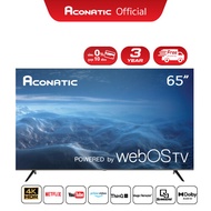 Aconatic LED WebOS TV 4K UHD HDR Smart TV สมาร์ททีวี ขนาด 65 นิ้ว รุ่น 65US200AN (รับประกัน 3 ปี)