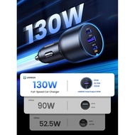 Ugreen Car Car Charger 130W Multi Port Usb Type C Pd Qc 4.0