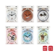 MINISO นาฬิกาปลุก ลาย We Bare Bears Alarm Clock