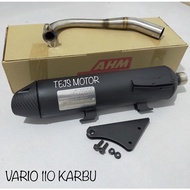 Ahm Honda Vario 110 Exhaust Carburetor Ahm Racing Tsukigi Vario 110 Exhaust