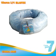 Selang Plastik Elastik 1/4 Inchi merk Cobra Mas - 7031750