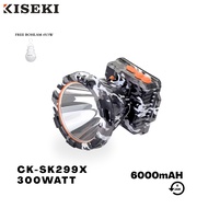 Kiseki Senter Kepala Led Ck-299+ 100Watt Led Waterproof Headlamp