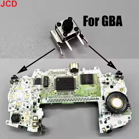 JCD 1pcs For GBA Gameboy Advance SP Left Right Shoulder Trigger Button Switches For GBA SP L R Key M