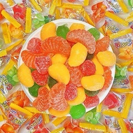 1KG FRUIT GUMMY CANDY GUMMY MANGGA APPLE ORANGES STRAWBERRY MIX ASSORTED FRUIT GUMMY FUDGE CANDY GUM