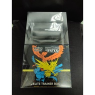 Pokemon tcg box Clear Plastic Display Box POKEMON Elite Trainer Box ETB