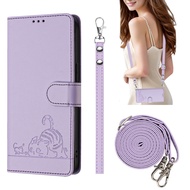 Nokia HMD Pulse Pro Fuison Skyline G400 C300 G42 G310 G11 G21 G22 4G 5G Cat Leather Flip Wallet Phon