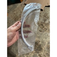 C-shaped exhaust bracket, C-shaped exhaust bracket, silver aluminum C-shaped exhaust bracket