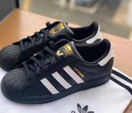 Adidas originals Superstar貝殼頭 板鞋 黑色