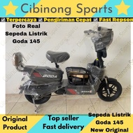 [✅Baru] Sepeda Listrik Motor Listrik Goda New 145 Model Elegan &amp;