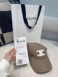 Celine凱旋門Cap帽啡杏色M Sizes