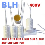 Motor Running Capacitor MD MKP 400VAC 400V 1.5UF 2UF 2.5UF 3UF 3.5UF 4UF 5UF 6UF 7UF