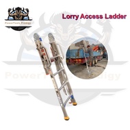 XG ALUMINIUM FOLDABLE ADJUSTABLE LORRY ACCESS LADDER 5+2