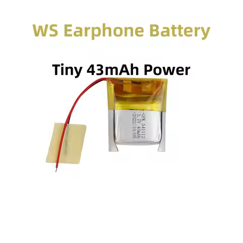 buy more will cheap Zurong brand new WS earphone with protective plate 541112-43mAh rechargeable pol