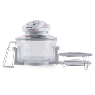 SmartHome Halogen Oven ฝาอบลมร้อน หม้ออบลมร้อน 12 ลิตร รุ่น MV-009 (White) รับประกัน 3 ปี