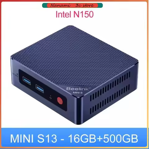 Beelink Mini S13 Intel Twin Lake N150 S12 Pro Intel N100 Mini PC 16GB 500GB Mini S N5095 N95 1000M L