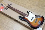 【名曲堂樂器】Fender 墨廠 Standard Jazz Bass 夕陽漸層色 電貝斯 玫瑰木指板