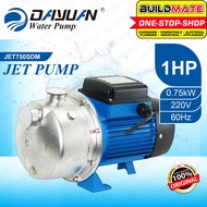 DAYUAN Italy Self Priming Water Booster Jet Pump Stainless Steel Body 1HP JET750SDM - BUILDMATE -