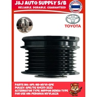 OPL-ND-MYVI-6PK BRAND J&J ALTERNATOR CLUTCH PULLEY 6PK ND TYPE FOR USE ON: PERODUA MYVI,ALZA