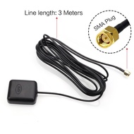 Car GPS Antenna SMA Cable Magnetic Base Car Navigation Radio GPS Navi ANT Receiver