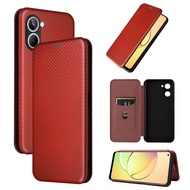 For OPPO Reno 8T 8Z 7Z 6Z 5Z 4Z 2Z / Reno 9 8 7 6 5 4 3 Pro / Reno 5F 4F 2F Carbon Fiber Strong Magn