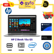 NEW ARRIVAL-BEST DEAL-HP Z BOOK 15u G5/i7-8TH GEN/16GB RAM/512GB SSD/15.6"/WIN 11 PRO/1 MONTH SHOP WARRANTY