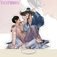 NORMAN Korean Manga Anime Acrylic Stands, Acrylic Painter of The Night Game Painter of The Night Acrylic Stands, Korean BL Anime Painter of The Night Character Model Women