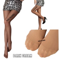 NEW VIORANO - Stocking Wanita Kaos Kaki Panjang Sepaha Bahan Lembut Transparan / Kaus Kaki Stoking K