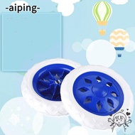 AIPING 2PCS Shopping Cart Wheels Luggage Black Suitcase 6.5Inch Dia