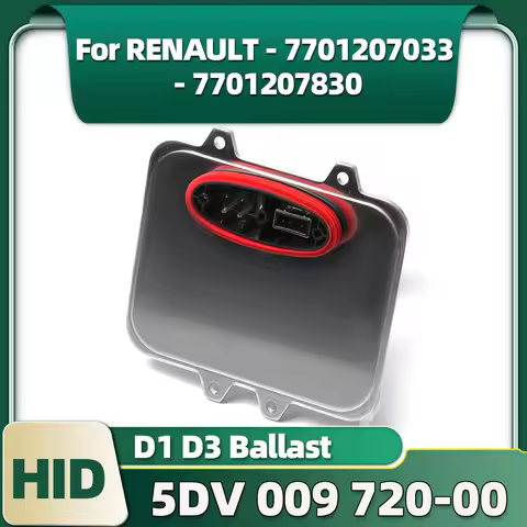 7701207033 7701207830 Xenon Headlight D1S 35W Ballast 5DV00972000 Control Unit 5DV 009 720-00 For RE