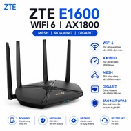 ZTE E1600 WiFi Router - Wall-Penetrating WiFi Standard WiFi 6 AX1800 Used WiFi 6 Router