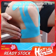 kT  Breathable Knee Tape 5 Pcs Precut Kinesiology Tape for Knees – Waterproof Latex-free Elastic Ath