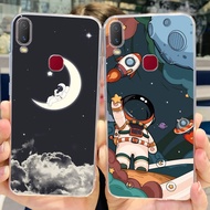 เคสสำหรับ Vivo Y11 2019 1906มีลายเพ้นท์อย่างมีสไตล์ปลอก2019โทรศัพท์แบบบางนิ่ม Vivo Y11เคสสำหรับ Vivo