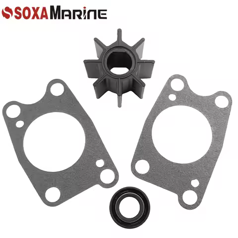 Water Pump Impeller Kit for Honda Marine Outboard 4HP 5HP 6HP 4 Stroke Boat Motor 06192-ZV1-C00