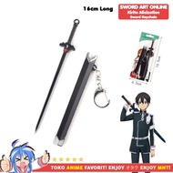 Gantungan Kunci Pedang Anime Sword Art Online SAO Alicization Kirito