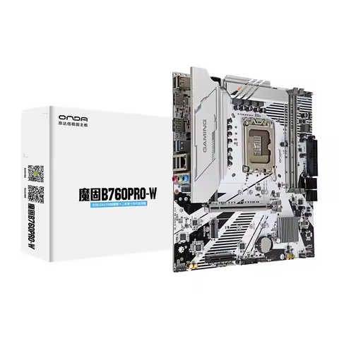 Onda Mogu B760PRO-W/B desktop motherboard with 12/13/14 generation CPUs and dual M.2 hard drive inte
