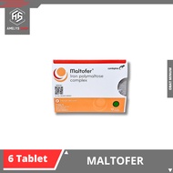 Maltofer 1 Strip 6 Chewable Tablets