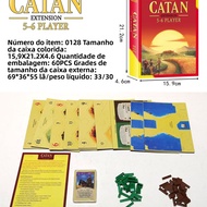 [Game 33] English Version CATAN Board Game CATAN CATAN Island Game Educational Leisure Toy Game Card