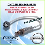 NISSAN ALMERA N17 1.5, SERENA C26 2.0 REAR O2 OXYGEN EXHAUST SENSOR 22690-1HC0A / 226A0-1KC0A 4 Pin