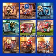 popmart marvel avengers 復仇者 盲盒 漫威相框 photo frame Captain America 美國隊長 Bucky 冬兵 寒冬戰士 冬日戰士 Thor 雷神 Loki