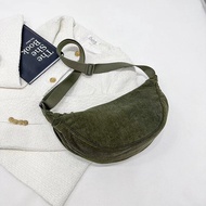 Tas Bahu Selempang Import Model Uniqlo Waist Bag Casual Round