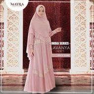 LAVANYA SYARI CERUTY BABYDOLL GAMIS SYARI SET KHIMAR GAMIS SYARI