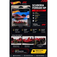 Ferrari F1 Scuderia Ferrari HP Formula 1 Hot Wheels Mainline Short Card Free Protector