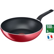 Tefal Start &amp; Cook Induction  Wok Pan (28cm) Dishwasher Oven Safe No PFOA Red