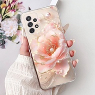 เคสสำหรับ Samsung Galaxy A52 A52s A72 5G เคสแฟชั่นสุดหรูเพ้นท์ลายเคสซิลิโคนนิ่มสำหรับ Samsung A52 A 