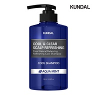 KUNDAL Cool & Clear Scalp Refreshing Shampoo 500ml - AQUA MINT