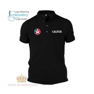 MICROFIBER DRY FIT JERSEY LOGO SULAM T-Shirt Caltex Techron Havoline Delo Engine Oil Additives BAJU 